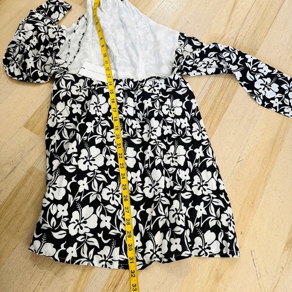 Faithfull the Brand floral Halter tie back mini dress - Picture 11 of 11